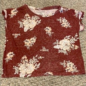 Aeropostale maroon shirt